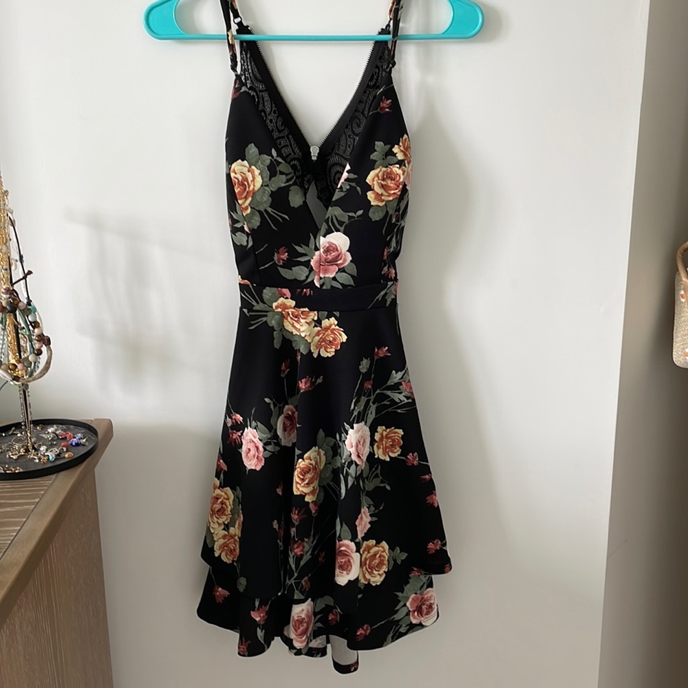 NWOT open back dress